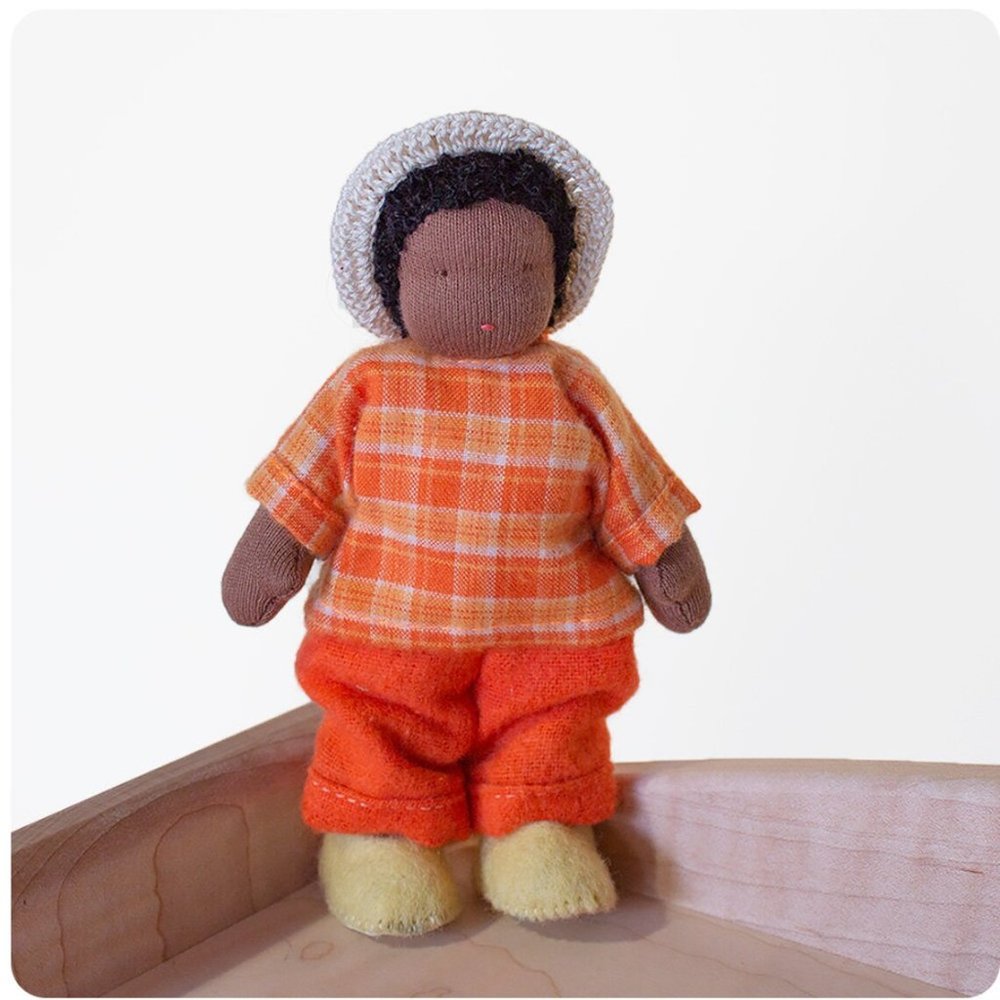 Waldorf 5.5" Dollhouse Boy Dolls